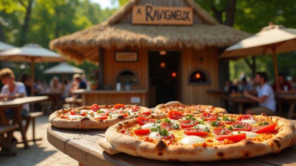 Dégustez des pizzas artisanales au kiosque à Savigneux